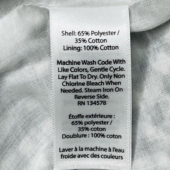 Vineyard Vines Black & White Gingham Seersucker Tie Front Dress Size 10 - Picture 11 of 16